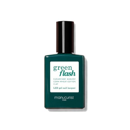 Manucurist GREEN FLASH - Smalto Semipermanente Milky White 15ml - Smalto Gel e semipermanente