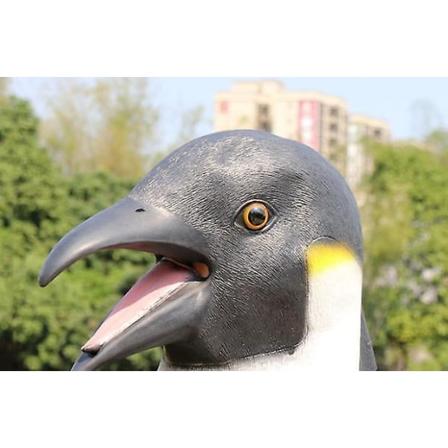 Penguin Mask Halloween Latex Animal Head Cover Cosplay[HkkK]