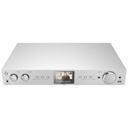 Hama DIT2105SBTX Internetbordsradio, DAB+, DAB, FM Bluetooth, USB, WiFi, internetradio silver