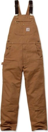 Carhartt Workwear Carhartt M's Duck Bib Relaxed Overall Carhartt Brown
