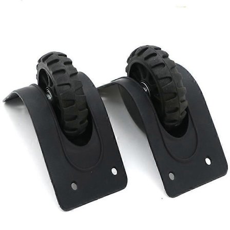 2 par hjul Väskor Resväska Hjul Resväska Hjul Tillbehör Trolleyfodral PVC Material Bagagehjul Hållbara Resväskehjul