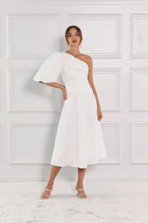 Malina Bridal - Mara top - XS - White