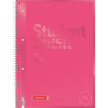 Notatblokk A4 Rutet Tulip