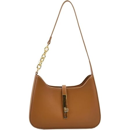 2024 Ny Mote Vegansk Lær Skulderveske for Kvinner Håndvesker Veske Liten Tote Bag Casual Topphåndtaksveske