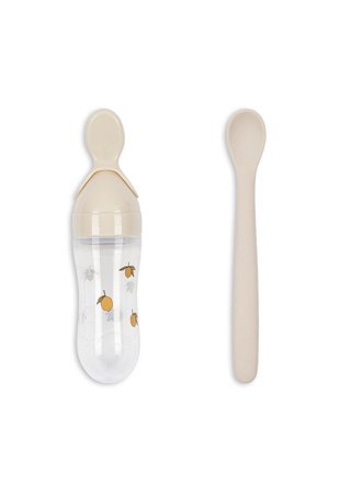 Konges Sløjd Food Feeding Set Lemon Onesize, Børn & Forældre, Service, Spisesæt