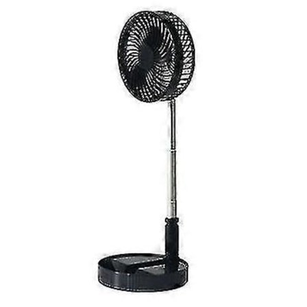 Trådlös USB Teleskopisk Hopfällbar Fläkt Kylande Bärbar Laddningsfläkt