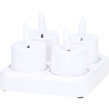 Led Telys Med Ladestasjon