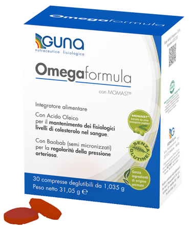 Guna Omegaformula 30 Compresse - Integratore Omega 3 Premium
