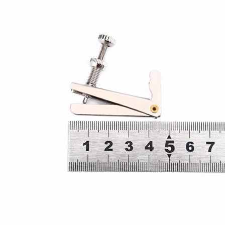 4 st robusta metall fina stämskruvar strängjusterare reservdelar för 3/4 4/4 cello (silver)