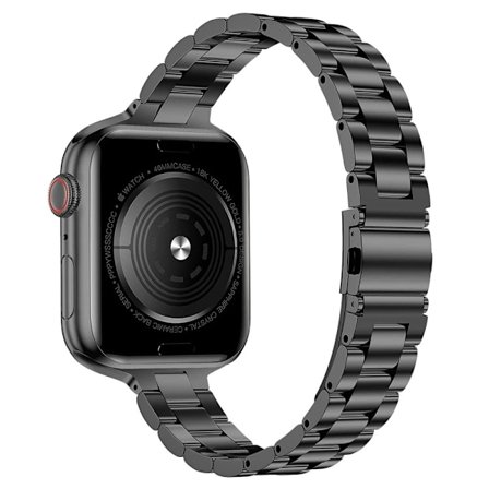 Apple Watch Series 8 (45mm) / Watch Ultra klockarmband i rostfritt stål - Svart