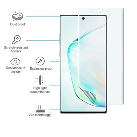 ProGuard Note 10 Skjermbeskytter 9H Nano-Soft HD-Clear