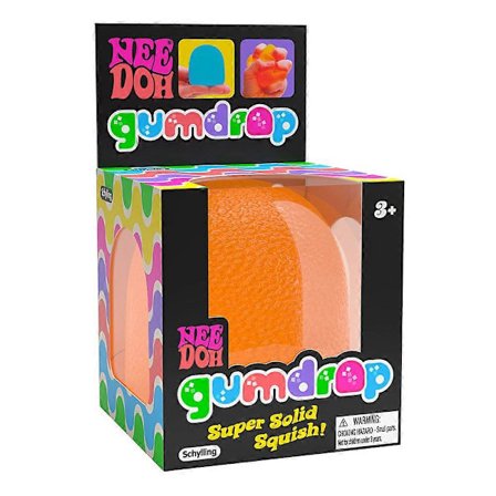 NeeDoh Gumdrop Squishy Fidget Leksak Godis-Tema Stressboll 1 Slumpmässigt vald