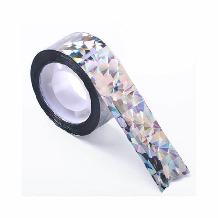 Fuglerepellentstrimmel 50m - Fugleskremsel for å holde duer, spurver, kråker borte