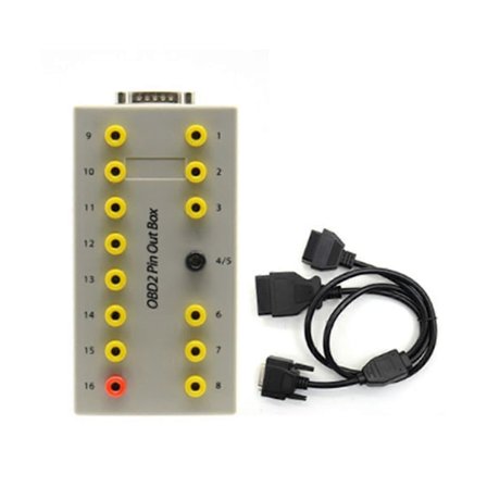 OBDII OBD2 Breakout Box Bil Break Out Box Bilprotokolldetektor Auto Can Test Box Automotive Connec