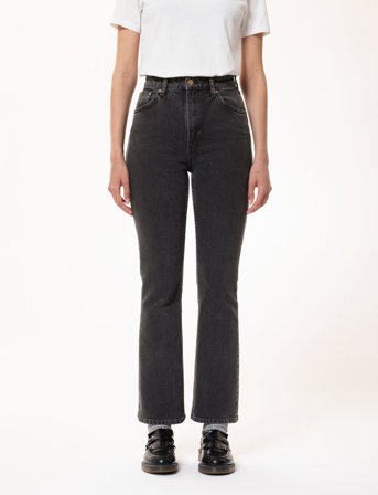 Nudie Jeans Rowdy Ruth Almost Black - Black - 31 x 32