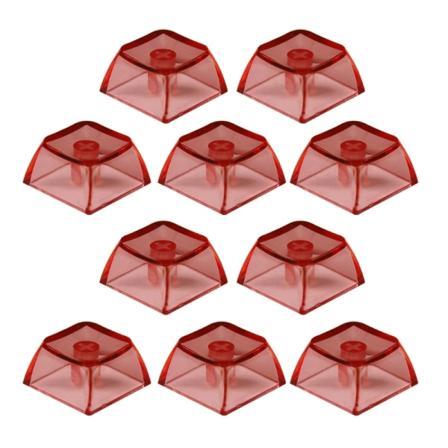 Ikke-gravert tastaturhette 1U XDA2 tastaturhette 9,3 mm tastaturhetter 1,6 mm fortykket bakgrunnsbelyst tastatursett for mekanisk tastatur 10 STK