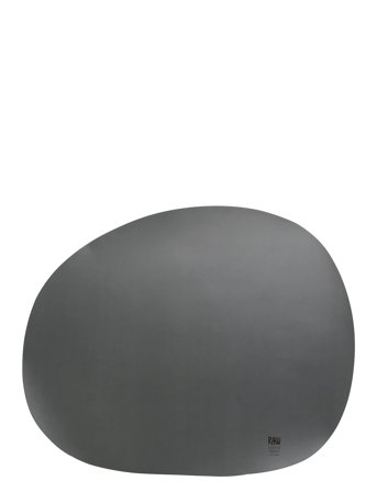 Aida Raw Silicone - Dækkeserviet Grey 1 Stk 41 X 33,5 Cm - Grey - ONE SIZE