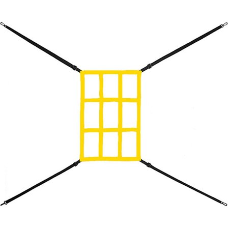 Baseball-harjoitusverkko KELTAINEN