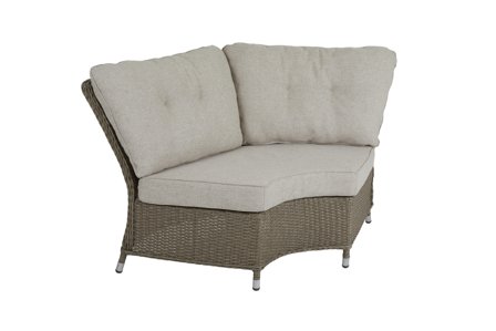 Brafab Hornbrook Modulsoffa hörndel, beige, Utemöbler