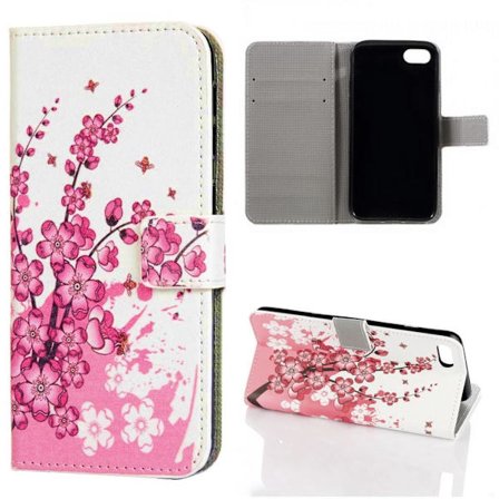 Plånboksfodral iPhone SE (2020) - Körsbärsblommor