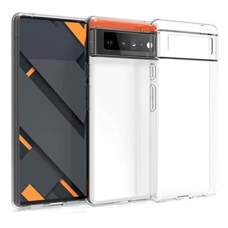 Google Pixel 6 Genomskinligt Mjukt Tpu Skal Transparent