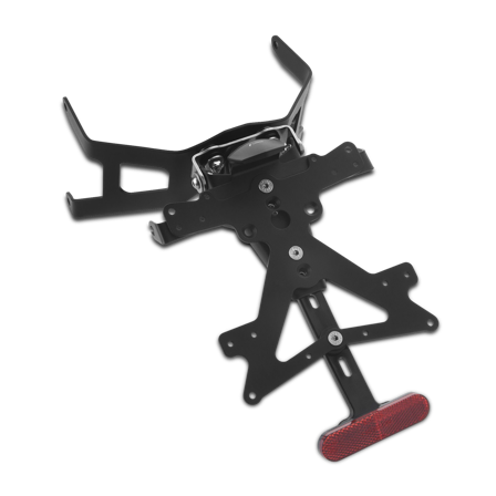 Sada Držáku SPZ Rizoma Fox Černá - Yamaha MT-03 2020-2020