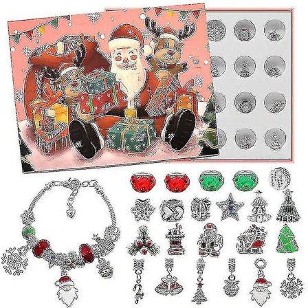 Julekalender 2023 - Armbåndssett med Smykker