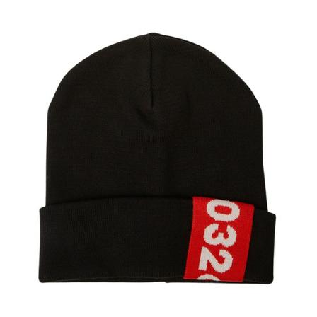 032c, Beanies Zwart, Heren, Maat:ONE Size,wol