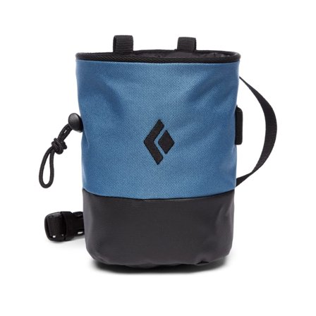 Black Diamond Mojo Zip Chalk Bag Mountaineering equipment Blue S/M