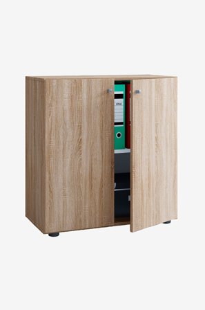 VCM - Kontorskap Lona L med hengslede dører - Flerfarget - Skap - Fra Homeroom