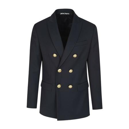 Palm Angels, Blazers Niebieski, Mężczyzna, Rozmiar: M