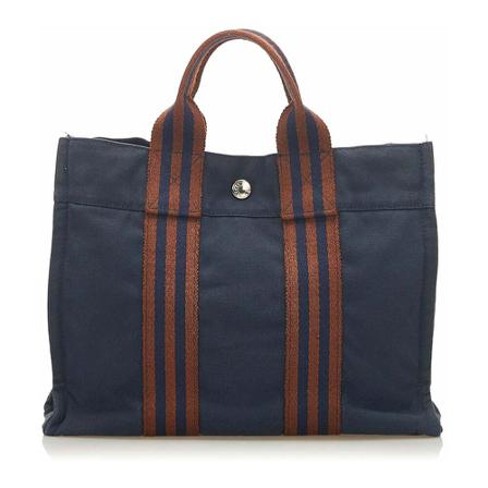 Hermès Tote Bags Blå, Dame Indkøbstasker, Størrelse: ONE Size