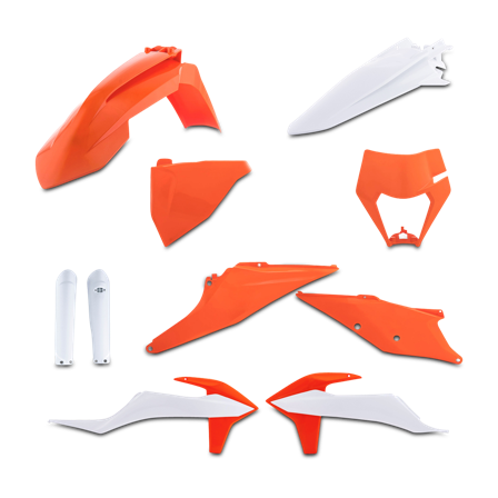 Plastic Set Acerbis Enduro Compleet - KTM 250 EXC-F SIX DAYS 2020-2023