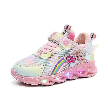 Barn Sportskor Elsa Light Up Sneakers Barn Led Light Up Sneakers