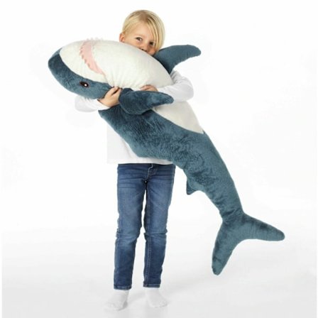 IKEA Mjukdjur Tiger Panda Haj Hunddjur Julklappar Gosleksaker x mas