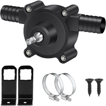 Manuell självsugande vattenpump – Handpump utan el för trädgård, bevattning & brunn