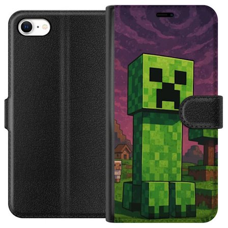 Kompatibelt Lommeboketui til Apple iPhone 6 Romantisk ramadanillustrasjon med blomster, lykter, stjerner og halvmåne i myke pastellfarger