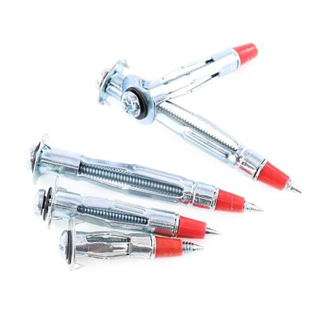 60 stk Molly Bolt Drive Vægankerskruer Sæt Huldrev