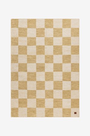 KM Home - Teppe i ull Chessie - Gul - Ulltepper - 200X300 - Fra Homeroom