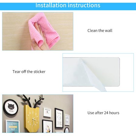 Kraftig självhäftande metallkrok klädkrok utan borrning