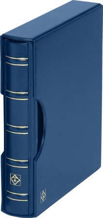 PERFECT album med kassette - Blåt i Classic design - Leuchtturm