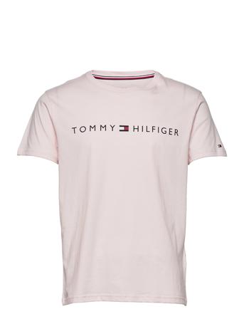 Cn Ss Tee Logo T-shirt Lyserød Tommy Hilfiger