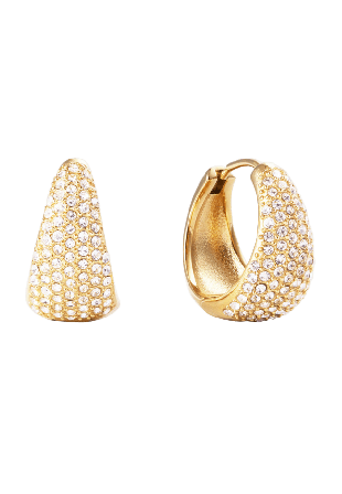 Mockberg Treasure Hoops Large Smycken & klockor Dam Guld