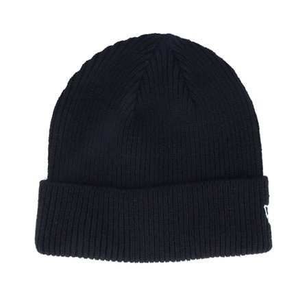 New Era - Svart cuff Beanie - Wool Cuff Knit Black Cuff @ Hatstore