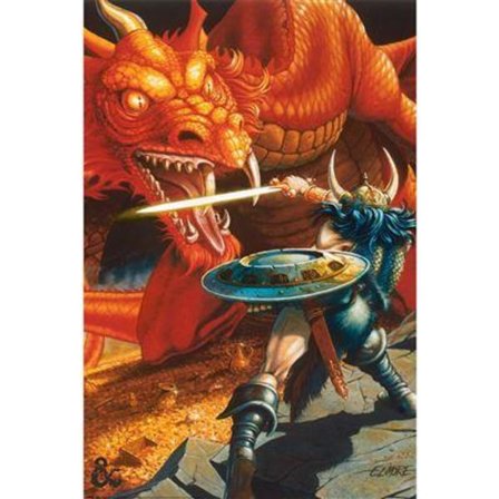 DUNGEONS & DRAGONS (CLASSIC RED DRAGON BATTLE)