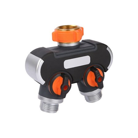 Tetnings Slange Koblinger 1 Stykke 3/4 Tommers/4 Veis Vann 2 Veis Vann Slange Enhet med Ventil Irrigasjon Landbruks Kran