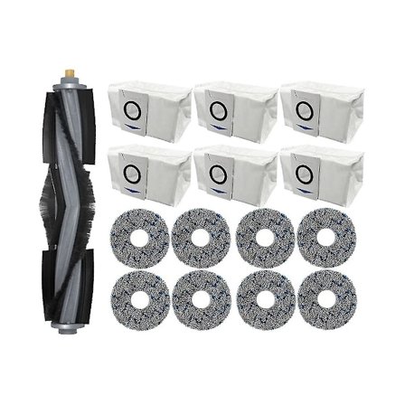 15 delar Reservdelar för Deebot X1 Omni T10 Turbo Robotdammsugare