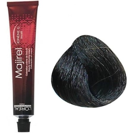 Permanent coloration - L'Oréal Professionnel - Majirel nr. 5.1 - Lys blond aske - 50 ml - Creme tekstur