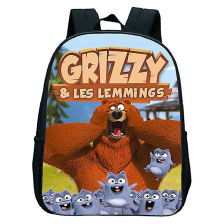 Sunlight Grizzy Karhu Reppu Lasten Päiväkoti Koululaukut Lasten Sarjakuva Grizzy Ja Lemmings Reppu Lasten Kirjalaukut