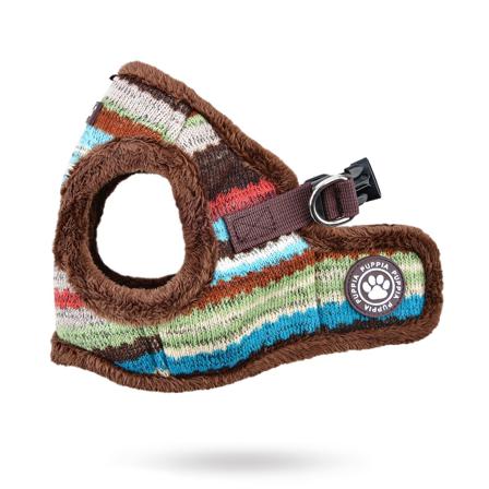 Crayon Brown - Fodrad Jacket Hundsele - Klassiska hundselar, Jacket, Step-in, Y-Selar Dragselar, Fodrade vinterselar på Doggie.se